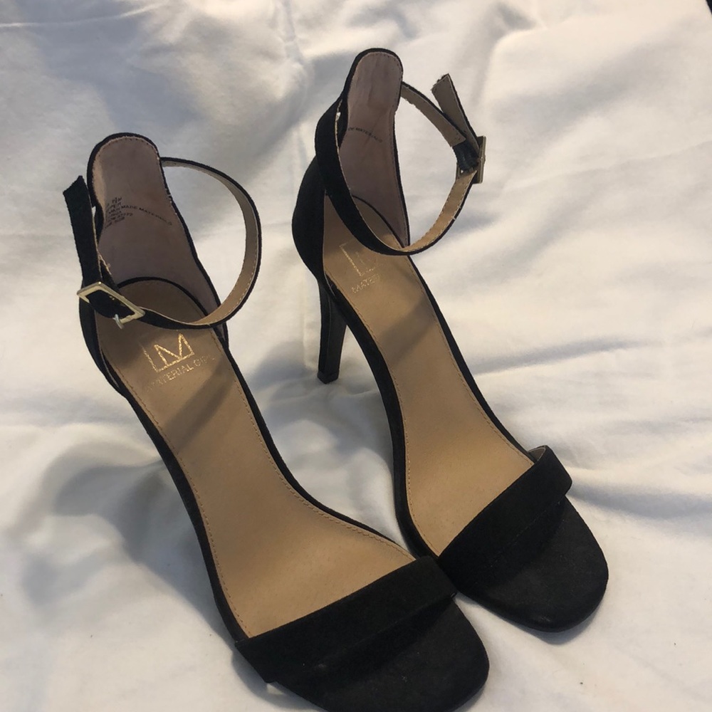 Black heels Material Girl 7.5